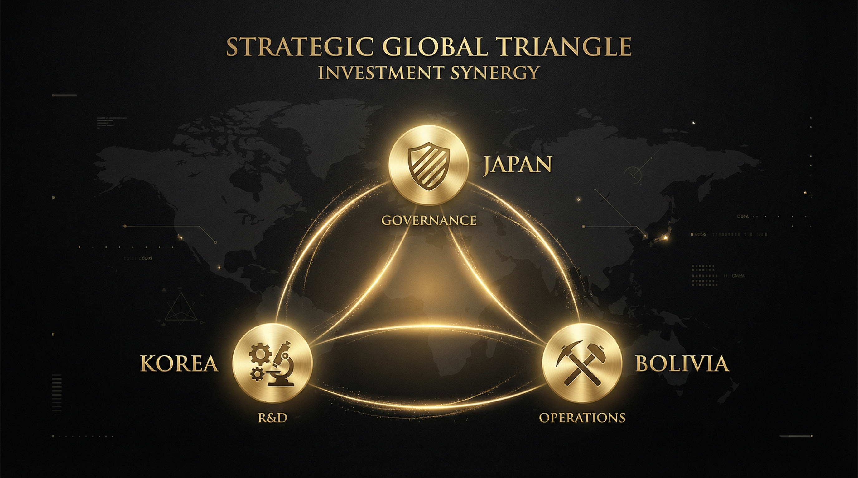 Strategic Triangle - Japan, Korea, Bolivia